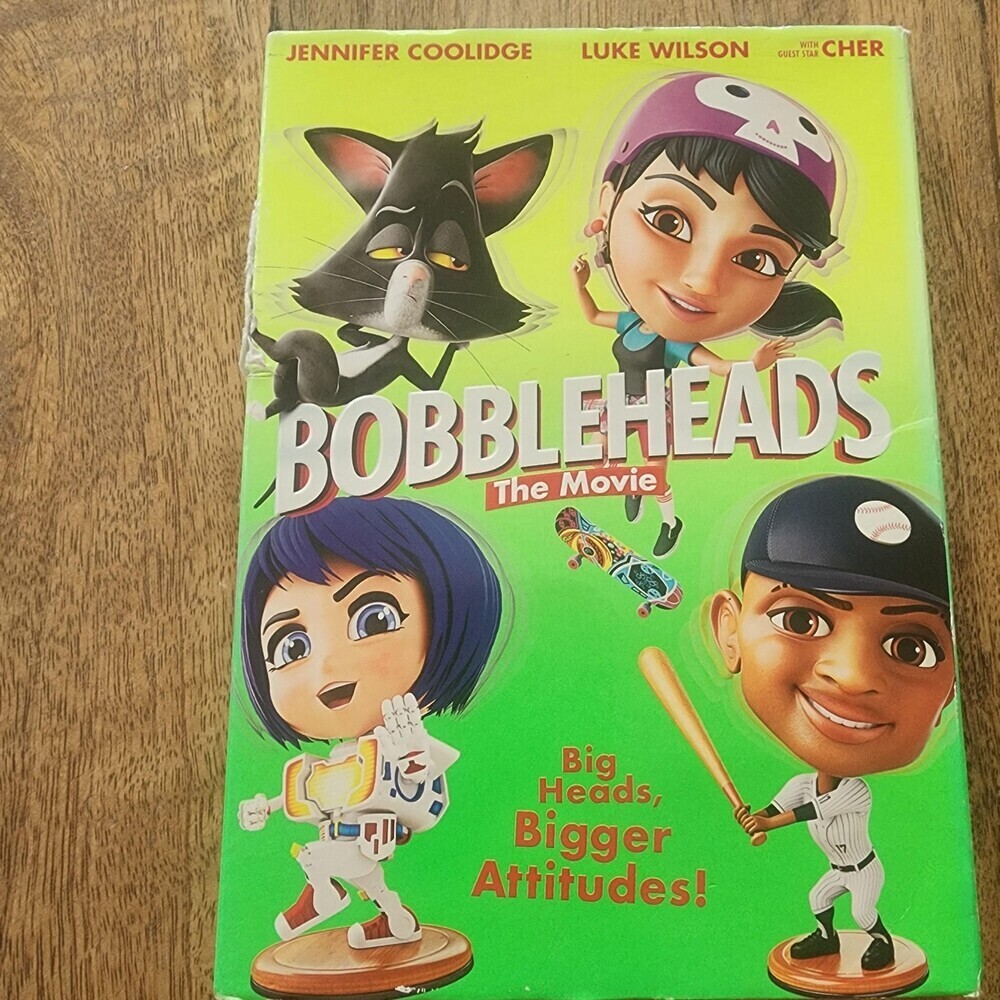 Bobbleheads The Movie DVD Widescreen PG Animated Family Universal New Sealed